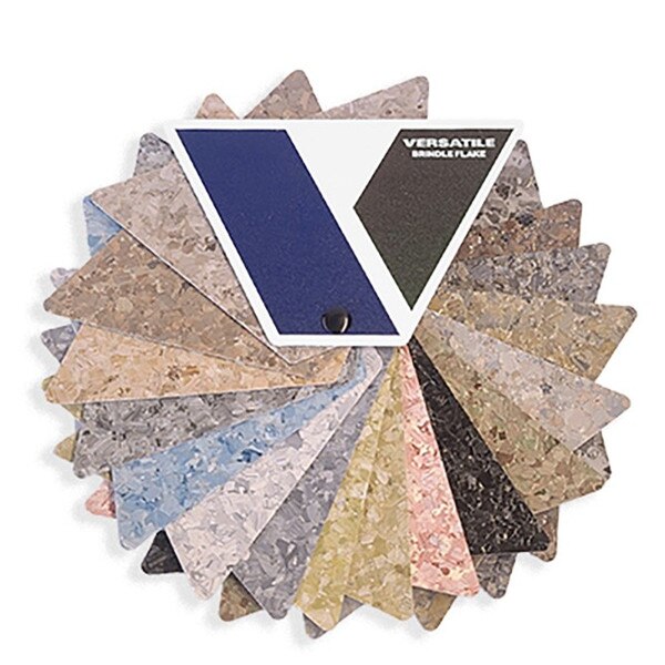 Brindle Roll on Rock Flake Fan Deck